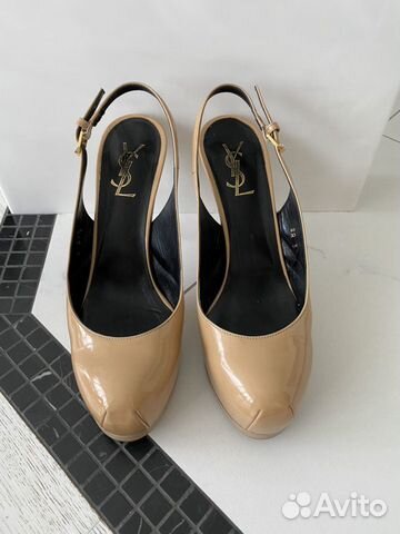 Брендовые туфли Saint Laurent на размер 37-37,5