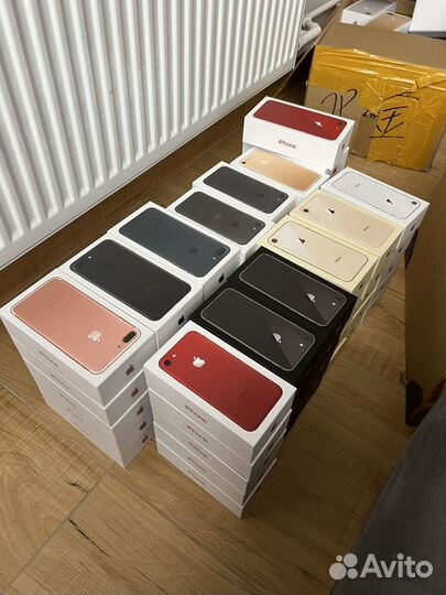 Коробки для iPhone 7/8/7plus 66шт