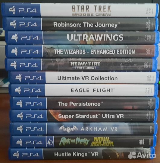 Игры для Sony PS4 VR