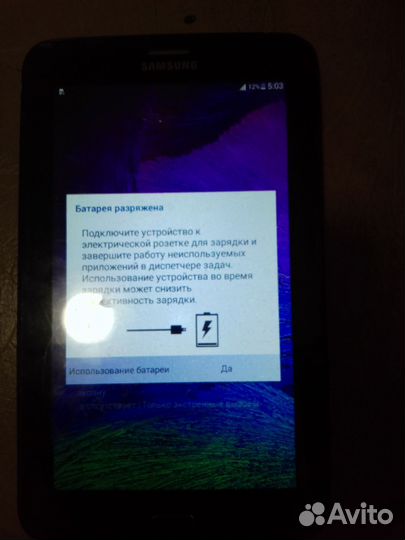 Планшет samsung на запчасти или на что ещё