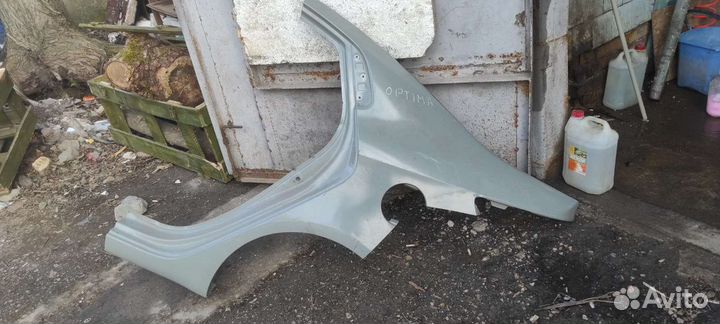 Kia rio 3 крыло