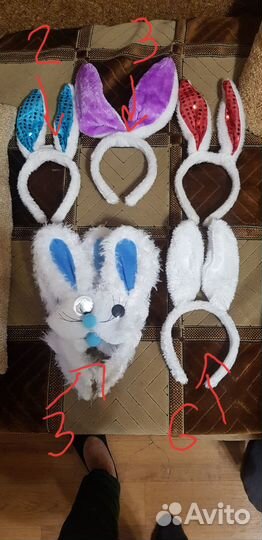 Ушки зайцев, ободок