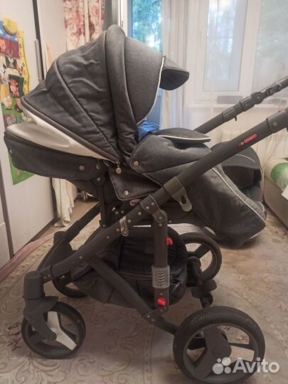 Коляска 3 в 1 bebe mobile movo