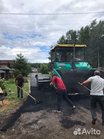 Асфальтирование, Асфальтовая крошки укладка