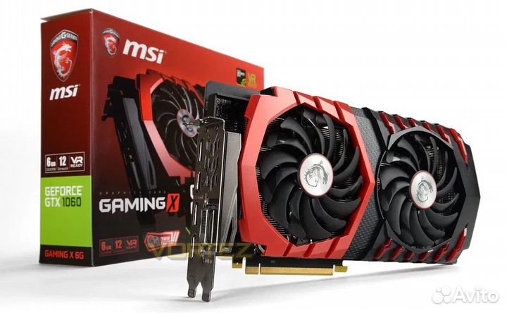 Видеокарта gtx 1060 6gb msi
