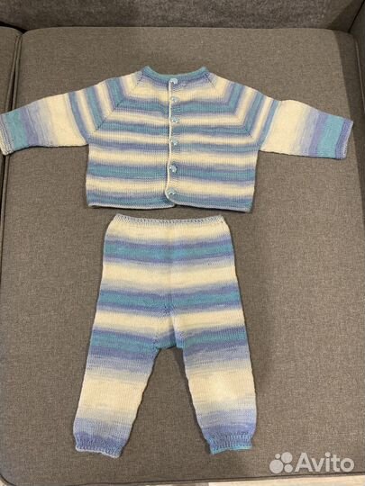 Вязаный костюм