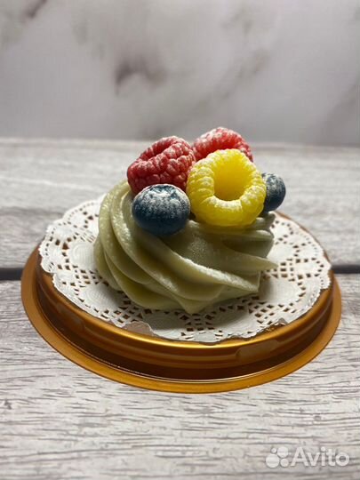 Мыло «Пирожное Павлова» с ароматом карамели