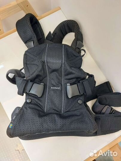 Эргорюкзак babybjorn one air mesh черный