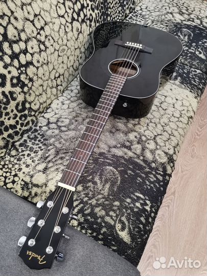 Акустическая гитара Fender CD 60 S/ BLK