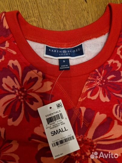 Толстовка и свитер новые s