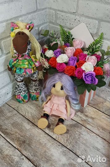 Кукла мягкая игрушка ручной работы