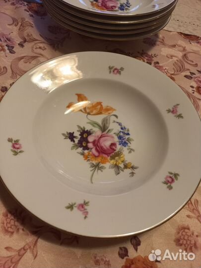 Глубокие суповые тарелки