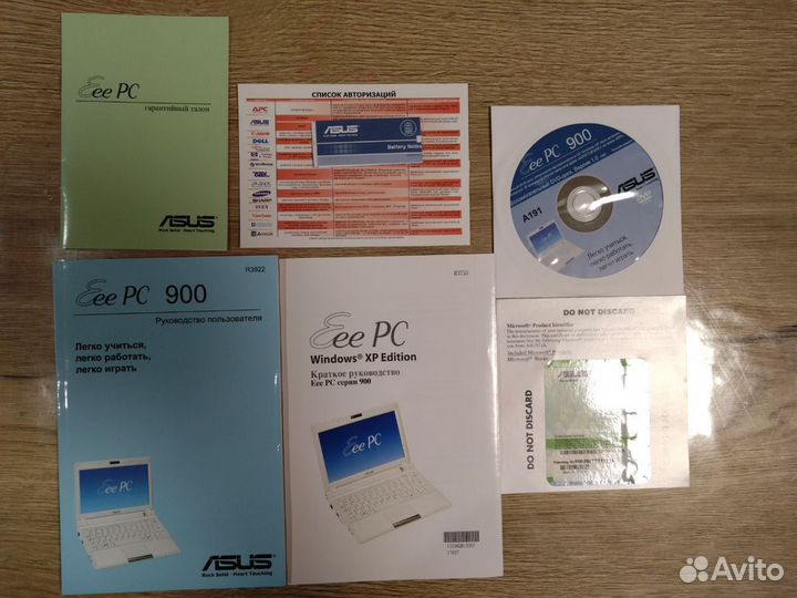 Ноутбук asus Eee PC 900