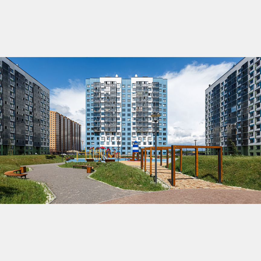 2-к. квартира, 61,2 м², 12/15 эт.