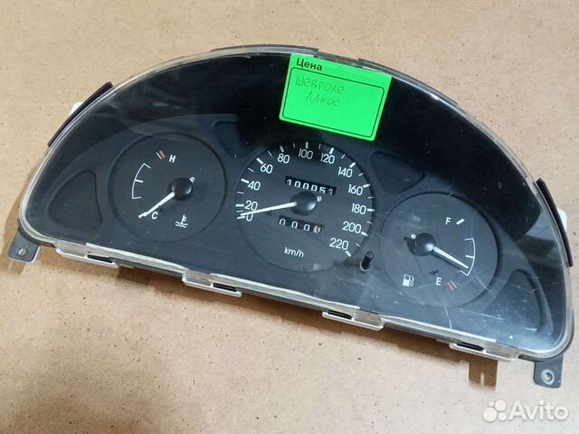 Панель приборов Chevrolet Lanos