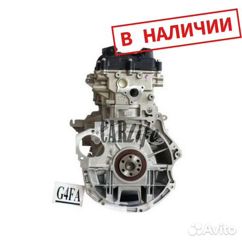 Двигатель Hyundai Solaris/Kia Rio G4fA 1.4 107 л/с
