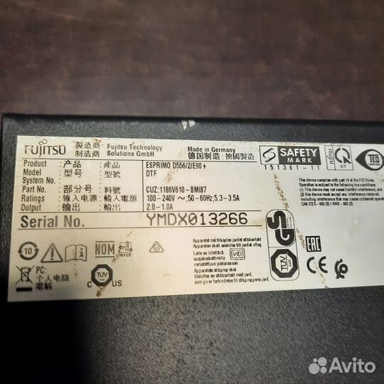 Пк Fujitsu Esprimo i3-6100,8gb