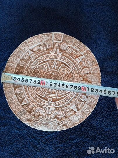 Изделие из гипса календарь Майя