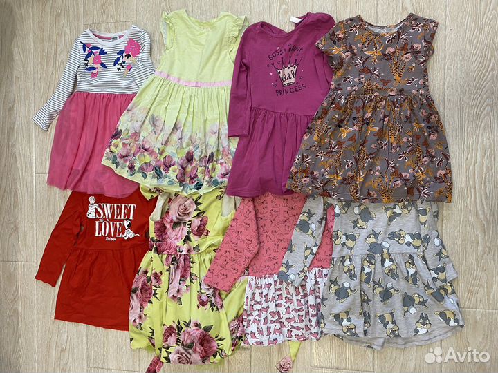 Пакет вещей на девочку 110