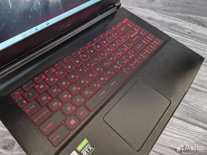 MSI GF65 Thin 10UE (I7 10750 / RTX3060 /144Гц)