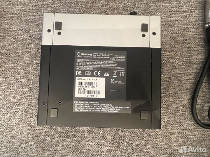 Комплект для звукозаписи Stainberg UR22 mkii