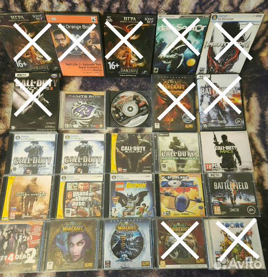 Много игр для пк
