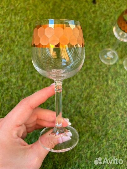 Бокалы СССР Богемия, 5 штук