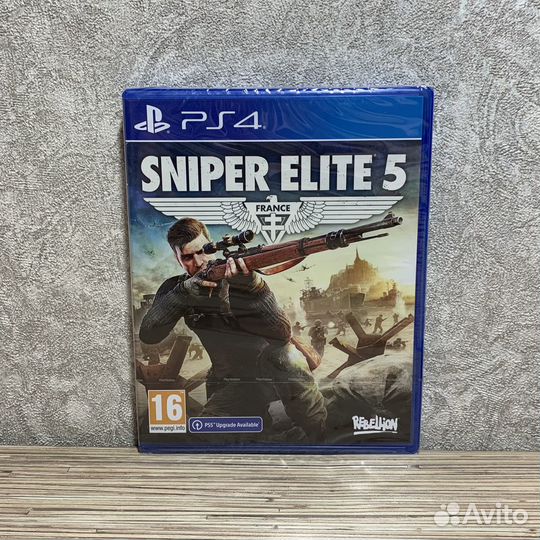 Новый/Русский/Sniper Elite 5 на PS4/PS5