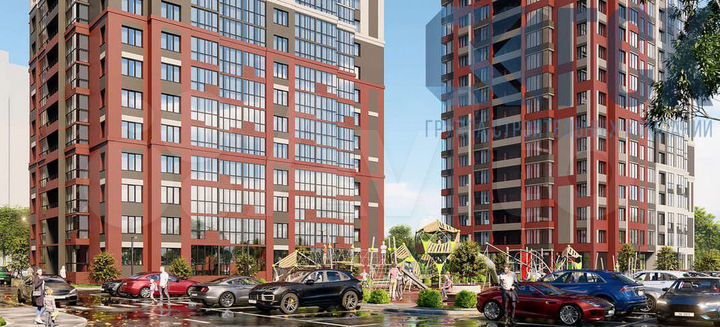 Квартира-студия, 23,3 м², 9/19 эт.