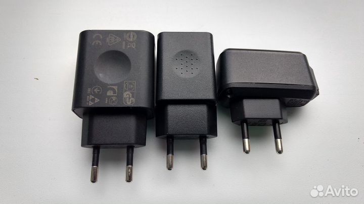 Зарядники Адаптер 3шт