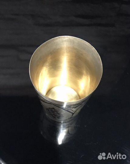 Стопка серебро