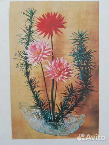 Открытки 70х годов 20 века