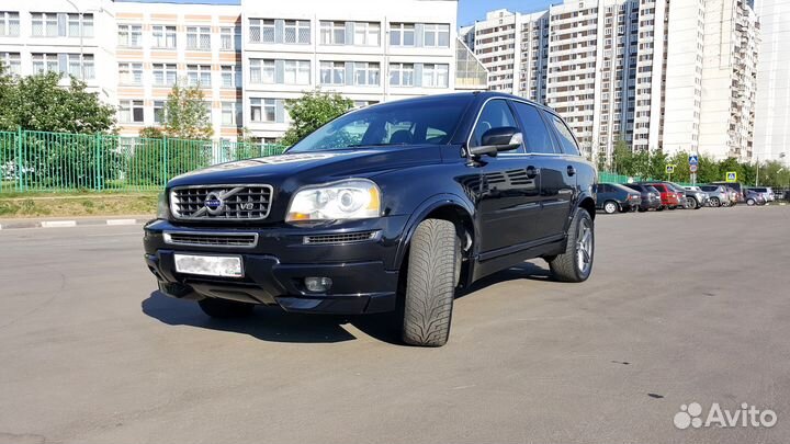Накладка на передний бампер Heico Volvo XC90