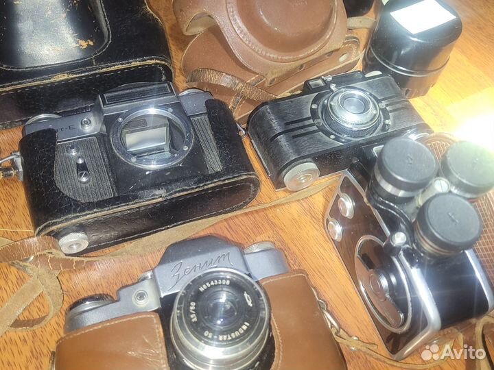 Фотоаппараты и камера СССР и США Коллекция