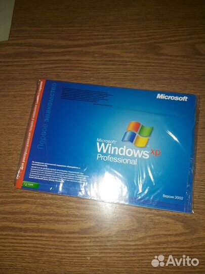 Лицензионный CD диск windows xp
