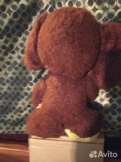 Игрушка Чебурашка плюшевый СССР