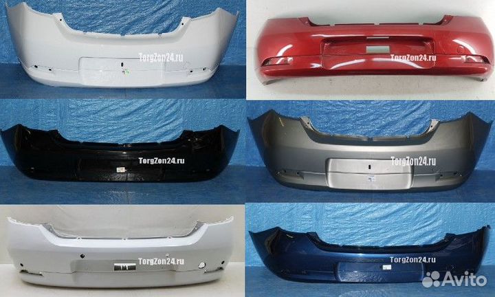 Бампер Лонаг с 2014- в цвет