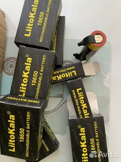 Аккумулятор (4 шт) 18650 liitokala 31S 3100 mAh