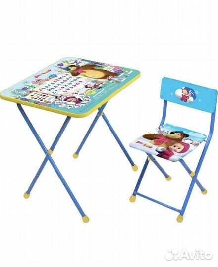Детский стол со стулом