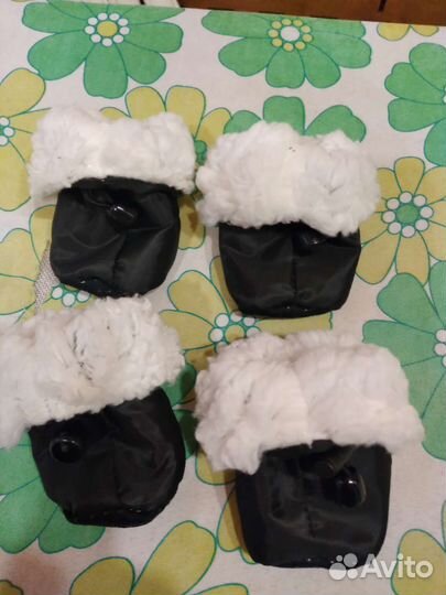 Зимние ботинки для собак