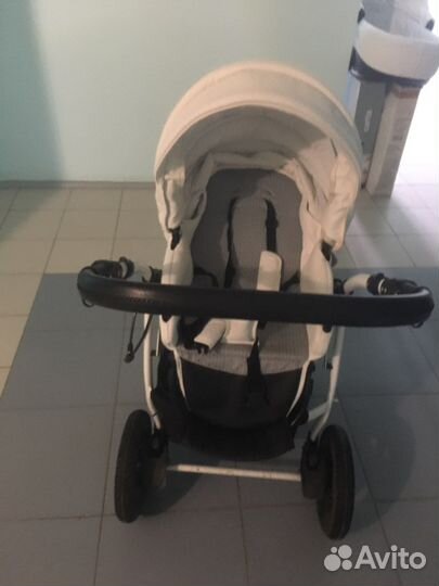 Коляска 2 в 1 эко кожа