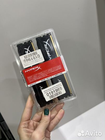 Оперативная память Kingston Hyper X 8 gb