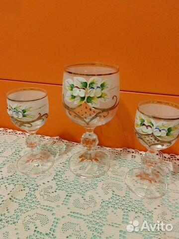 Хрустальные рюмочки Bogemia