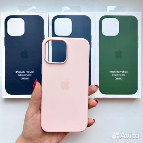Чехол Silicon Case на iPhone 13 Pro Max премиум