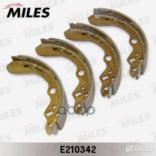 Колодки торм.бар.mazda 323 98-04 E210342 Miles