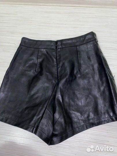 Шорты кожаные размер xs