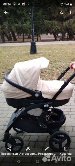 Прогулочная коляска cam 3 в 1