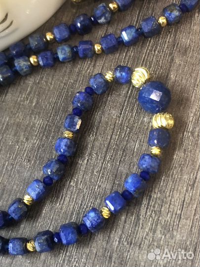 Чокер лазурит