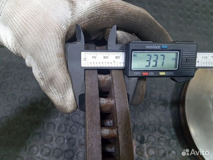 Диски тормозные комплект задние Audi A7 4G cgwb