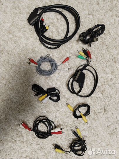 Аудио кабели RCA (тюльпаны), scart